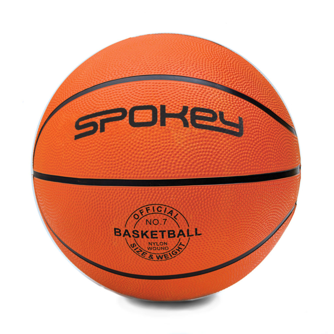 Спортивні активні ігри - Баскетбольний м'яч Spokey CROSS розмір 7 Orange-Black (s0261)