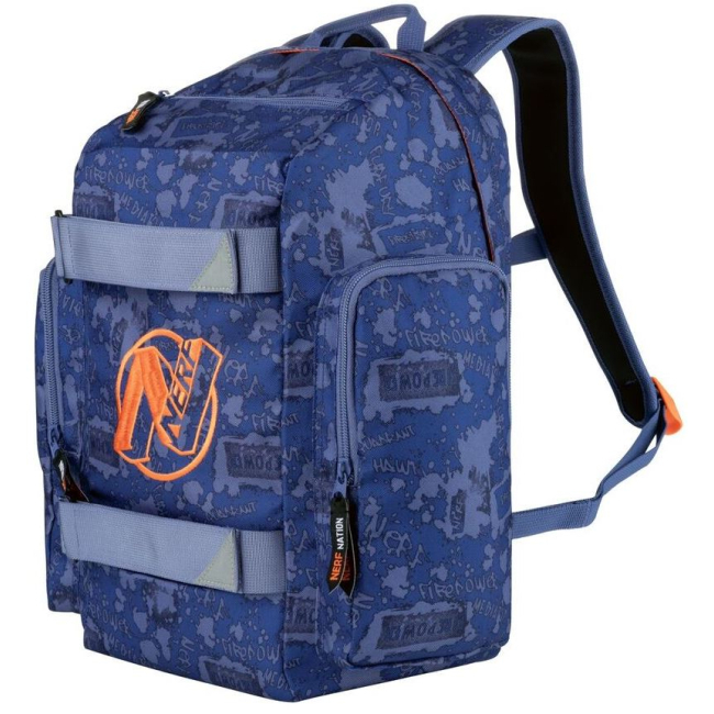 Рюкзаки та сумки - Рюкзак дитячий шкільний Nerf Kinder Rucksack Синій (IAN341591)