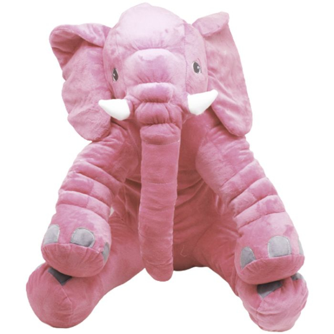 Мягкие животные - Мягкая игрушка Mic Слоненок светло розовый (M47430) (206274)