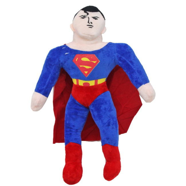 Персонажи мультфильмов - Мягкая игрушка Супергерои Супермен 37 см MIC (KA-23-241) (211228)