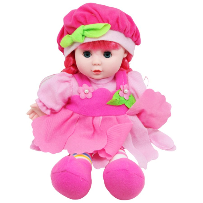 Ляльки - М'яка лялька Lovely Doll рожева MIC (LY3011/2/3/4/5/6) (224456)