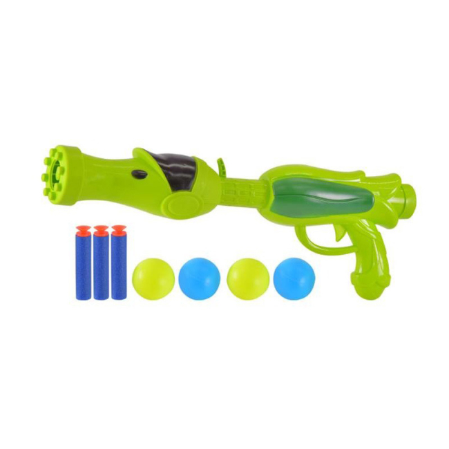 Помповое оружие - Игровое помповое оружие Bambi 6688-27 поролоновые пули (54394)