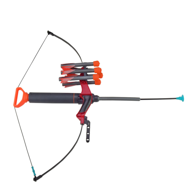 Стрелковое оружие - Детский игровой Арбалет Bambi 888B со стрелами на присоске Красный (54233s65116)