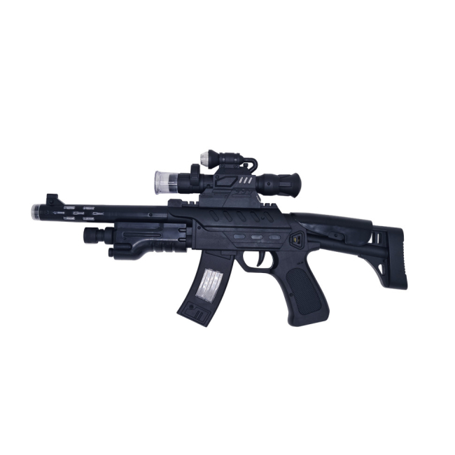 Стрелковое оружие - Детский игрушечный Автомат Bambi 727 B подвижное дуло (62698)