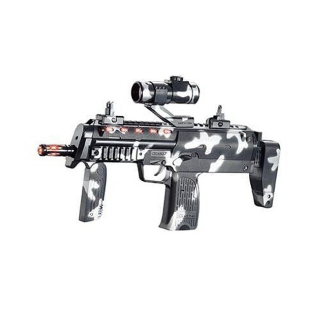 Стрелковое оружие - Детский игрушечный Автомат Bambi 741 B3 звук подсветка (62699)
