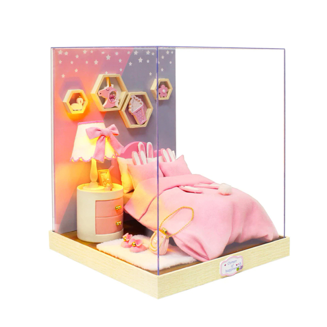 Мебель и домики - 3D Румбокс конструктор DIY Cute Room BT-028 Спальня (7265-22761)