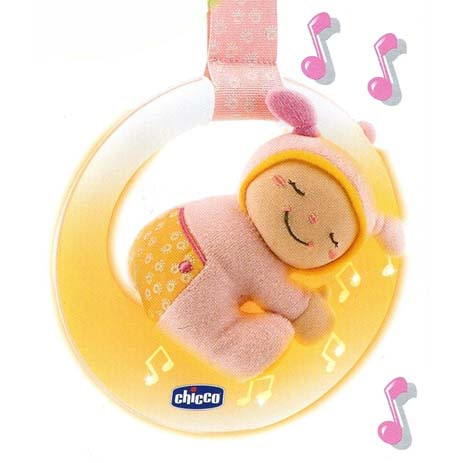 Ночники, проекторы - Музыкальна игрушка на кроватку Pink Chicco IR33478