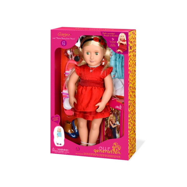 Ляльки - Лялька Branford Джинджер з одягом та аксесуарами 46 см (BD31045Z)