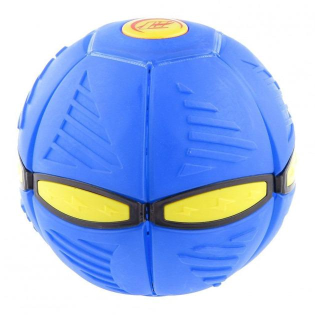 Спортивные активные игры - Летающий мяч трансформер Phlat Ball Синий (16341058990)