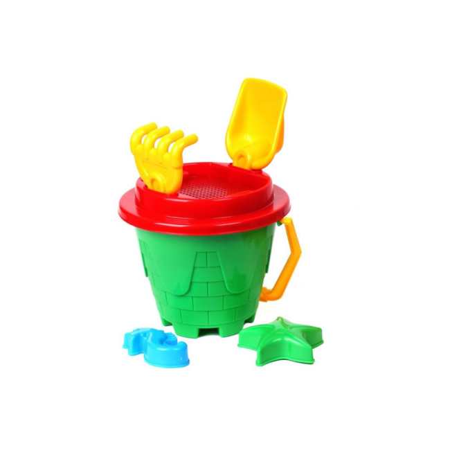 Набори для пісочниці - Іграшка "Набір Замок" ТехноК 2278TXK для ігор з піском Зелений (45900s55952)