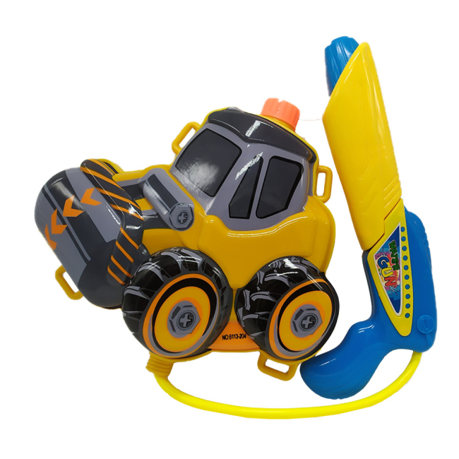 Іграшки для ванни - Водяний насос із балоном "Трактор" Bambi 8113-204 Синій (54100s64958)
