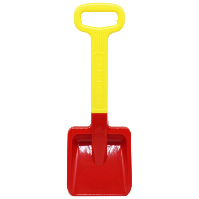 Набори для пісочниці - Лопата Оріон 45 см червона з жовтою ручкою (566) (181856)