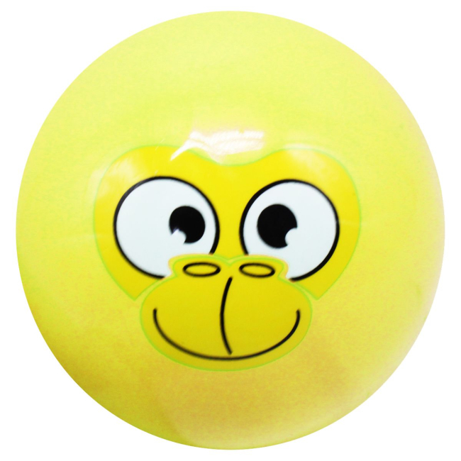 Для пляжу і плавання - М'ячик гумовий жовтий MiC (BT-PB-0153) (182928)