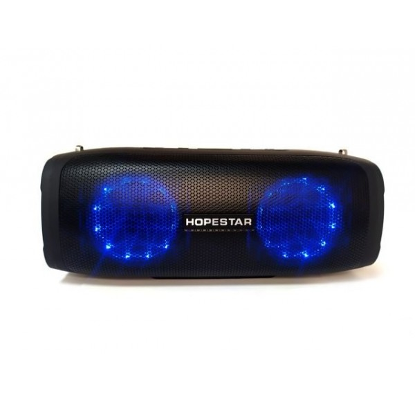 Портативні колонки та навушники - Потужна портативна Bluetooth колонка Hopestar A6 Party Black (90803)