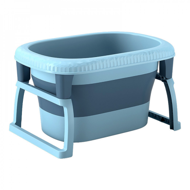 Товари для догляду - Дитяча ванна для купання Little Bean MBK00026 Блакитний (3145)