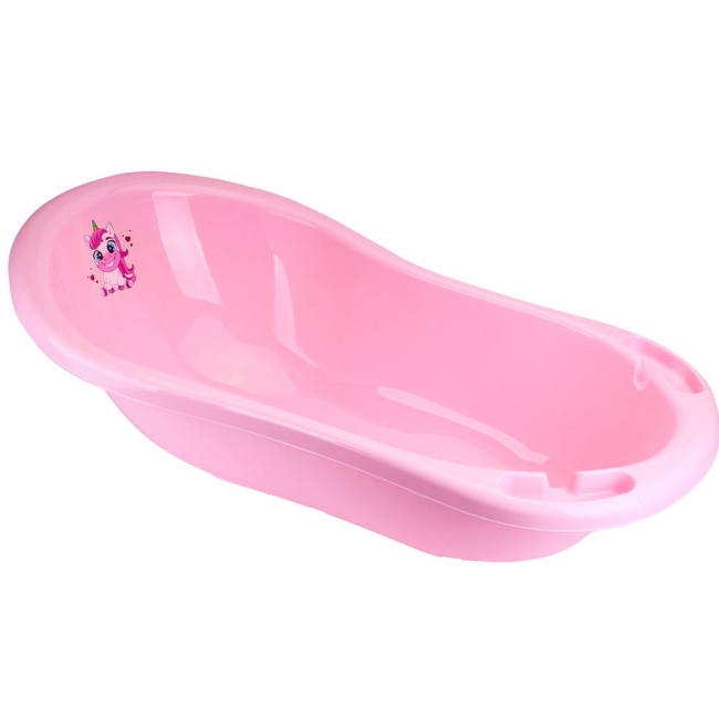 Товари для догляду - Дитяча ванна для купання Технок рожева (7662) (181978)