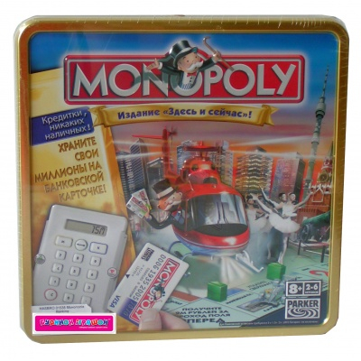 Настольные игры - Монополия с банковскими картами (1538) (01538)