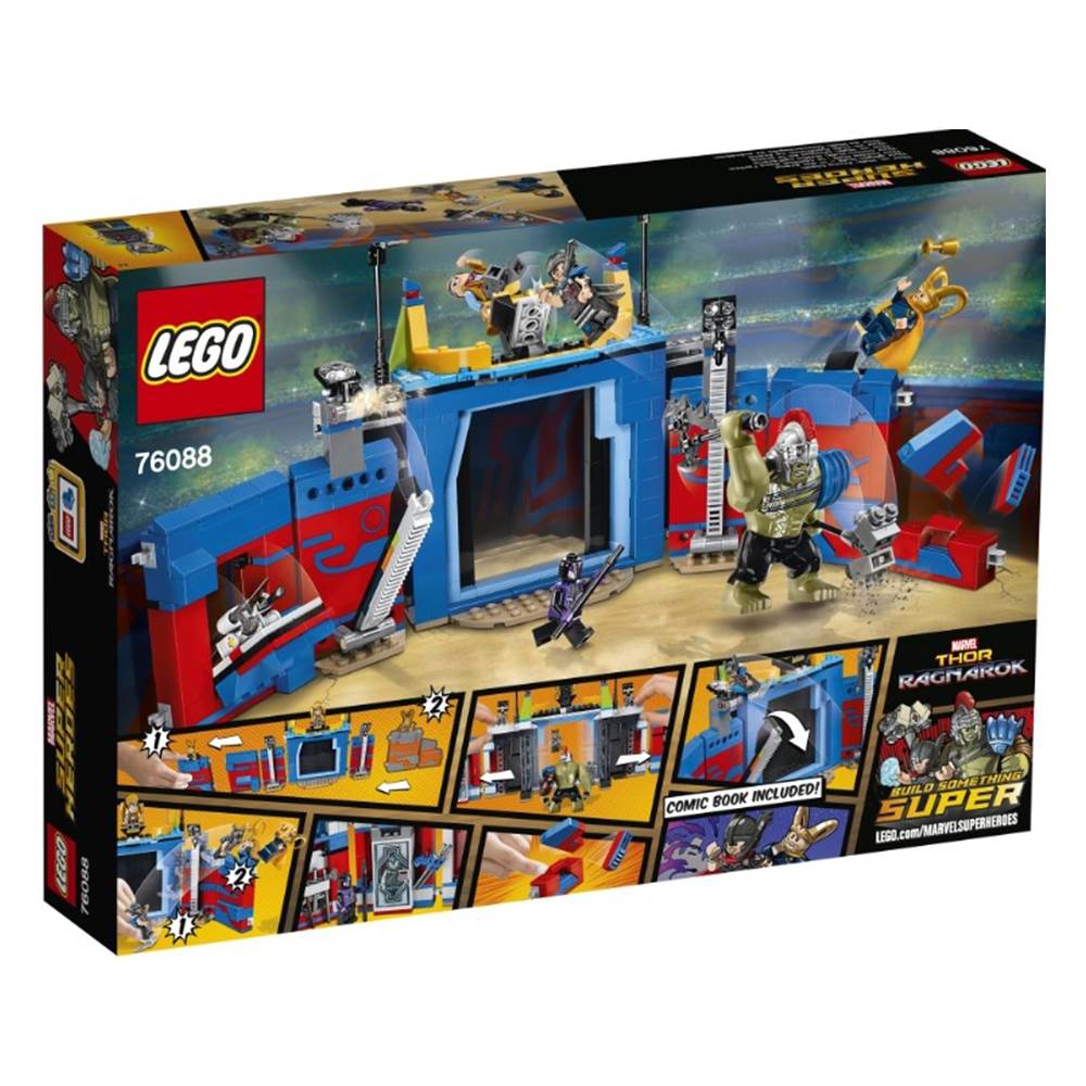 Конструктор Топ проти Халка сутички на арені LEGO Super Heroes (76088)