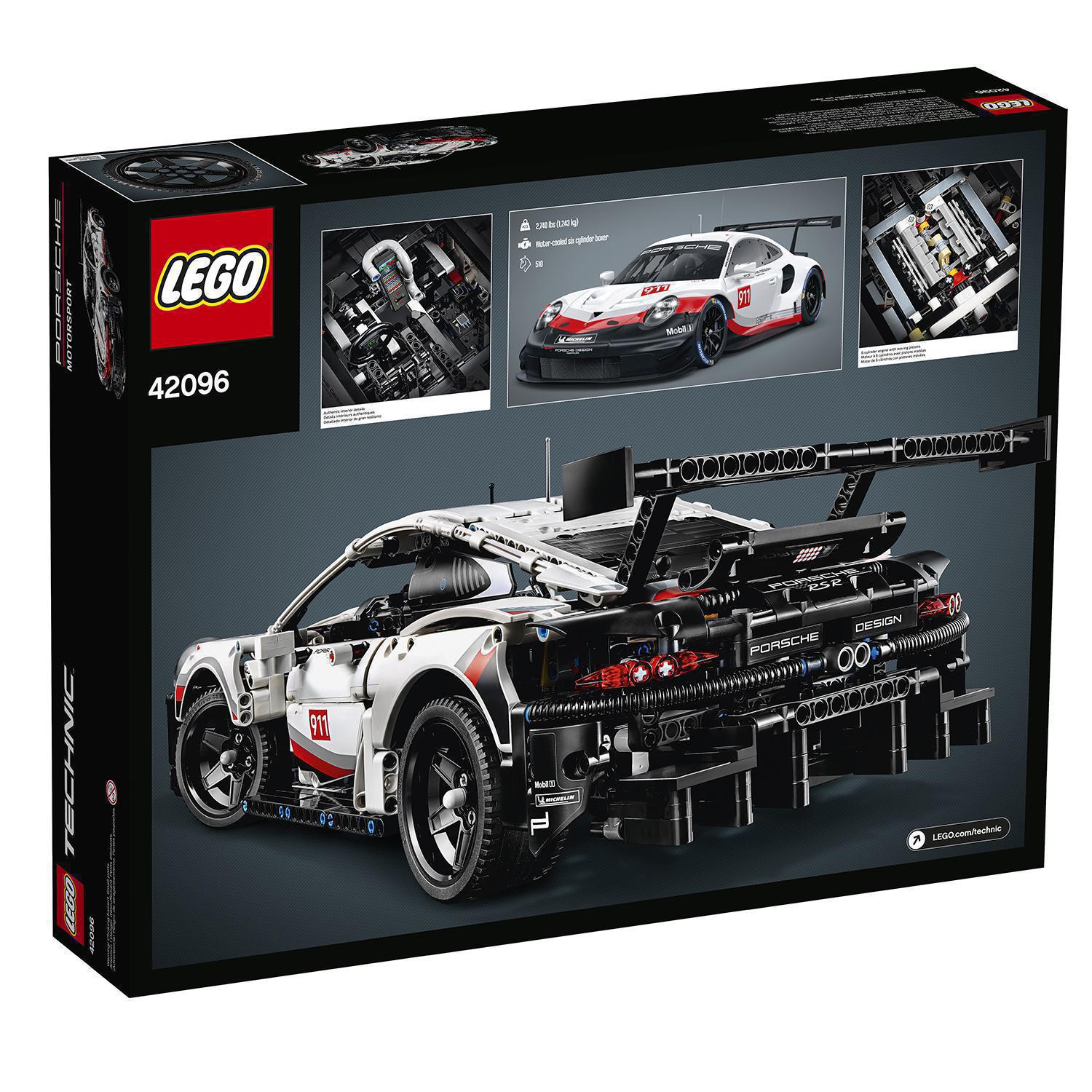 Конструктор LEGO Technic Porsche 911 RSR (42096) купити в Києві