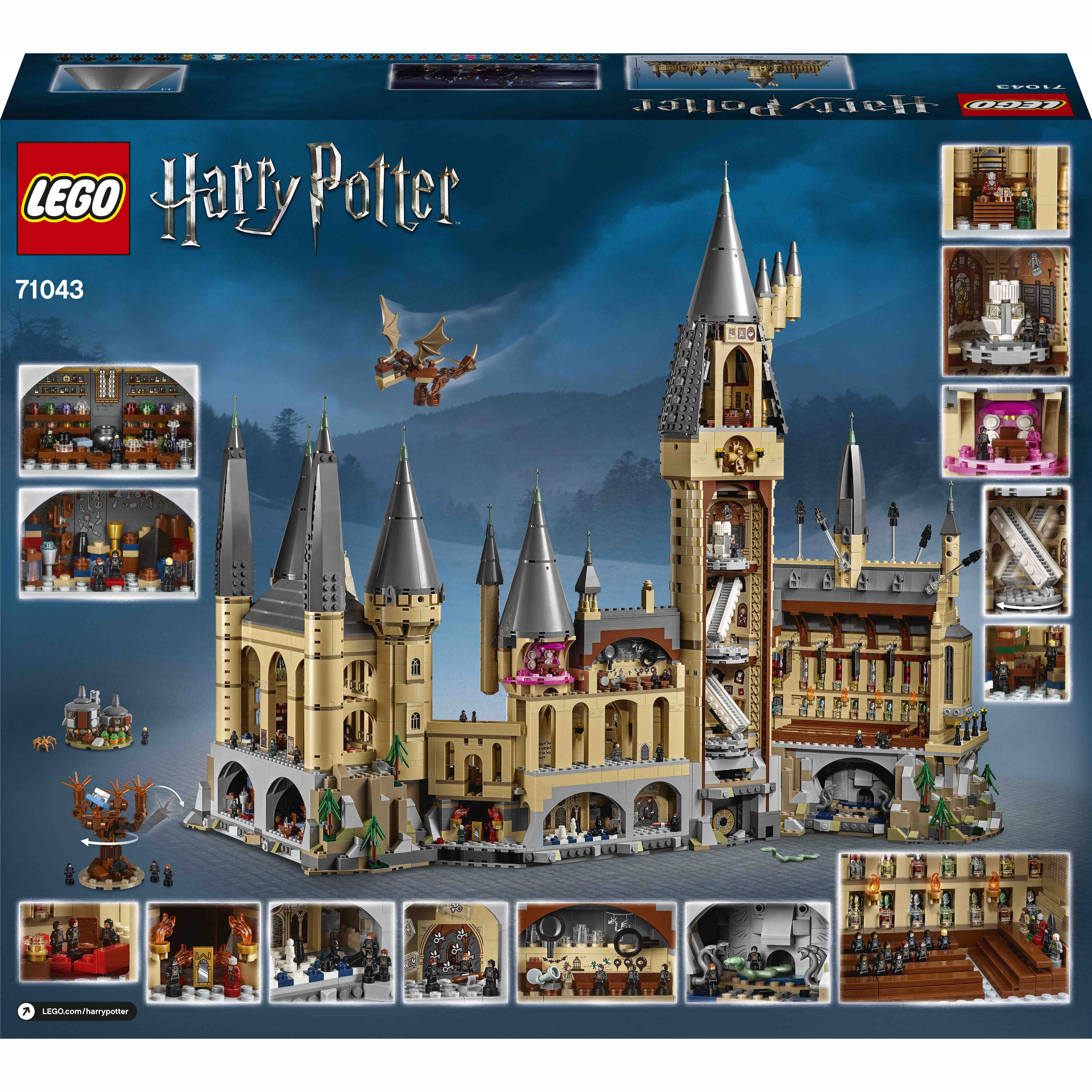【mihoko様ご確認用】 Конструктор LEGO Harry Potter Замок Гоґвортс (71043) купити в