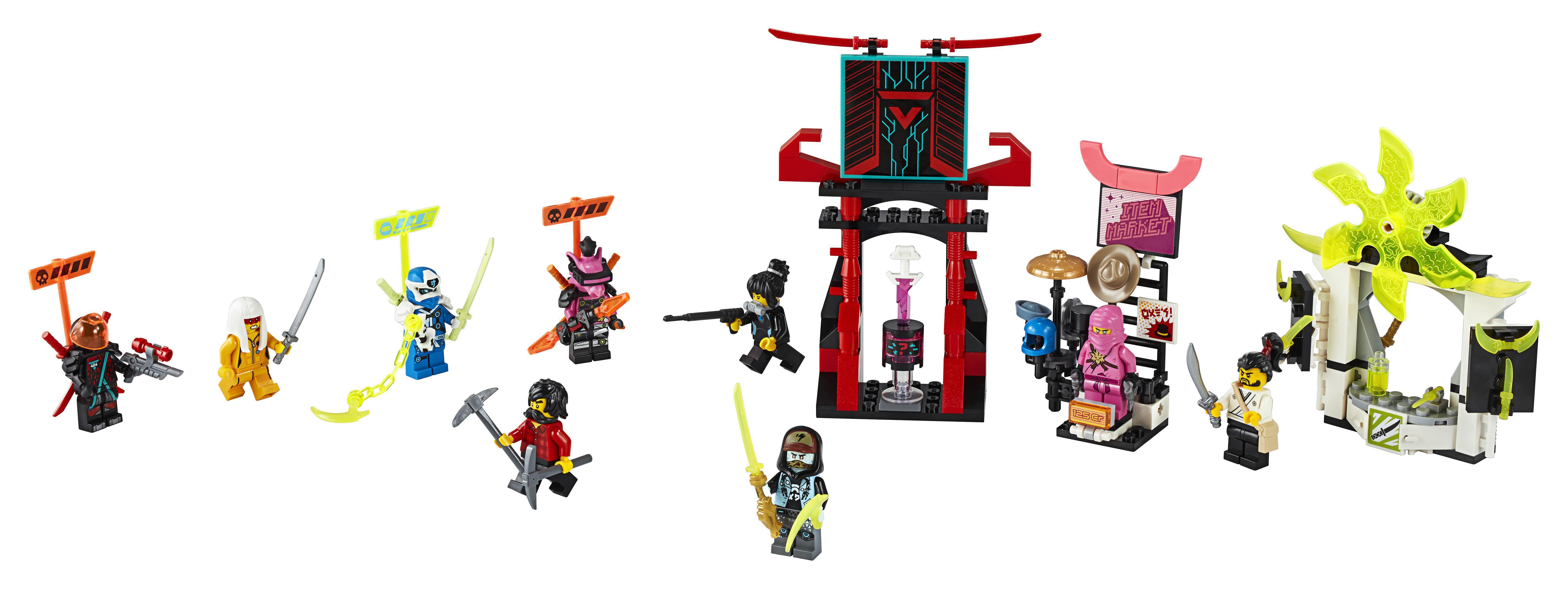 Конструктор LEGO NINJAGO Киберрынок (71708) купить в Киеве