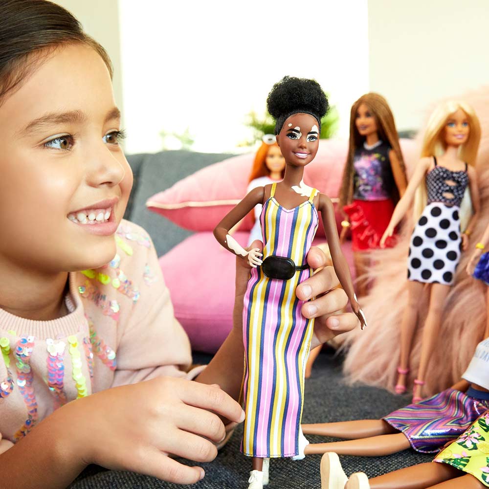 Куклы - Кукла Barbie Fashionistas с витилиго (GHW51)