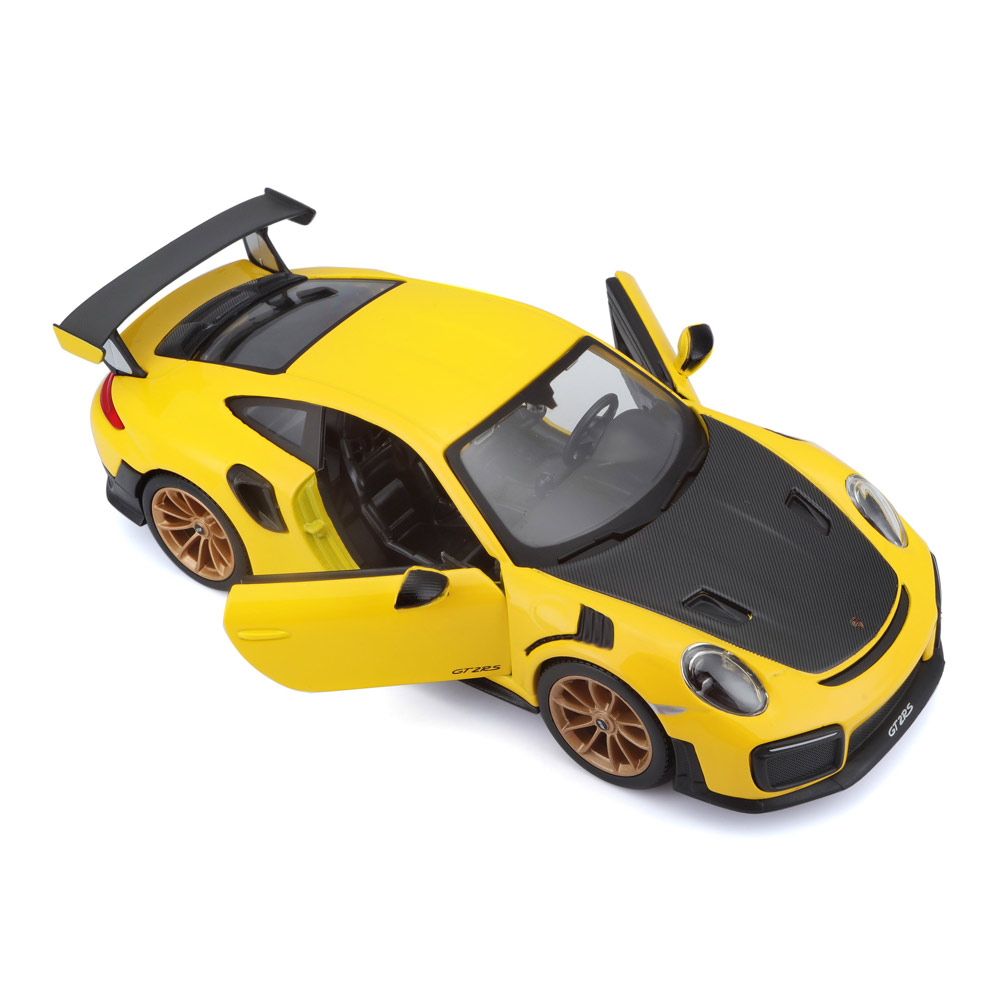 Автомодель Maisto Porsche 911 GT2 RS 1:24 желтый (31523 yellow