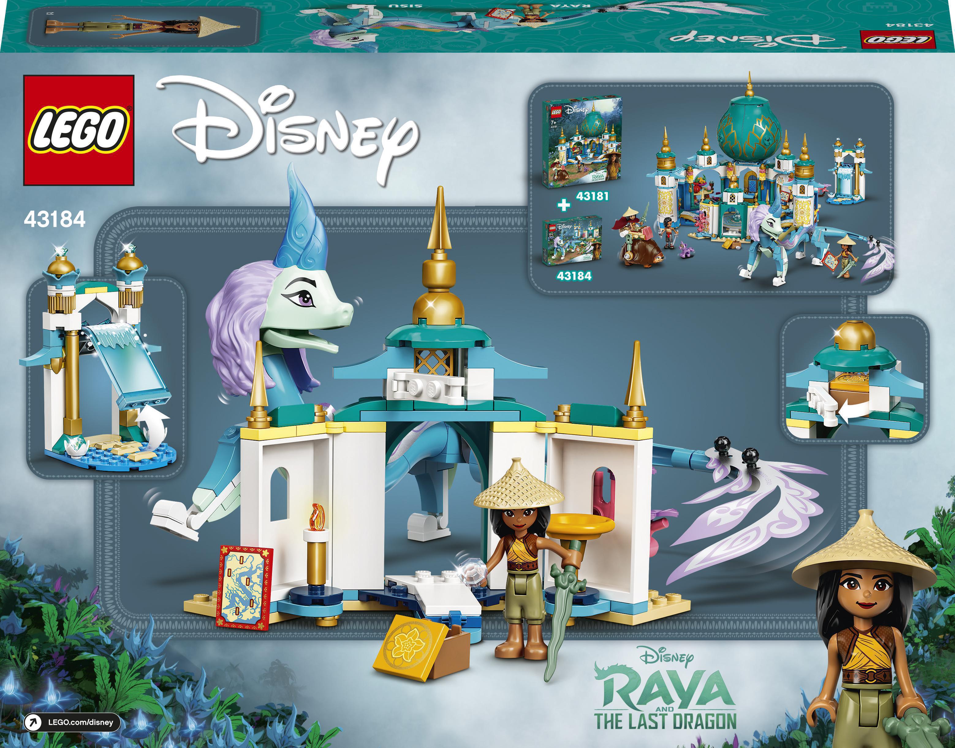 Конструктор LEGO I Disney Princess Рая і дракон Сісу (43184