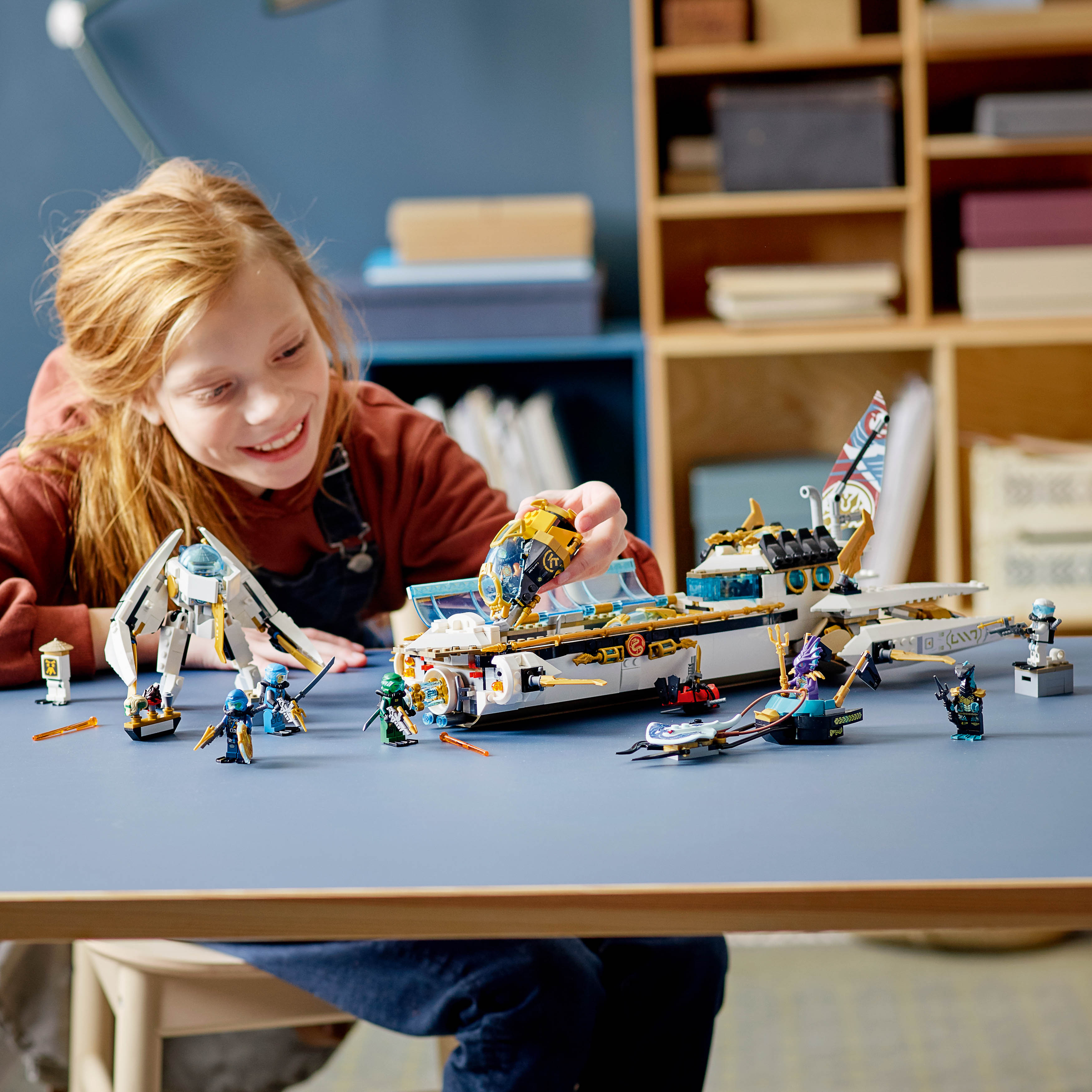 Конструктор LEGO NINJAGO Подводный «Дар Судьбы» (71756) купить в