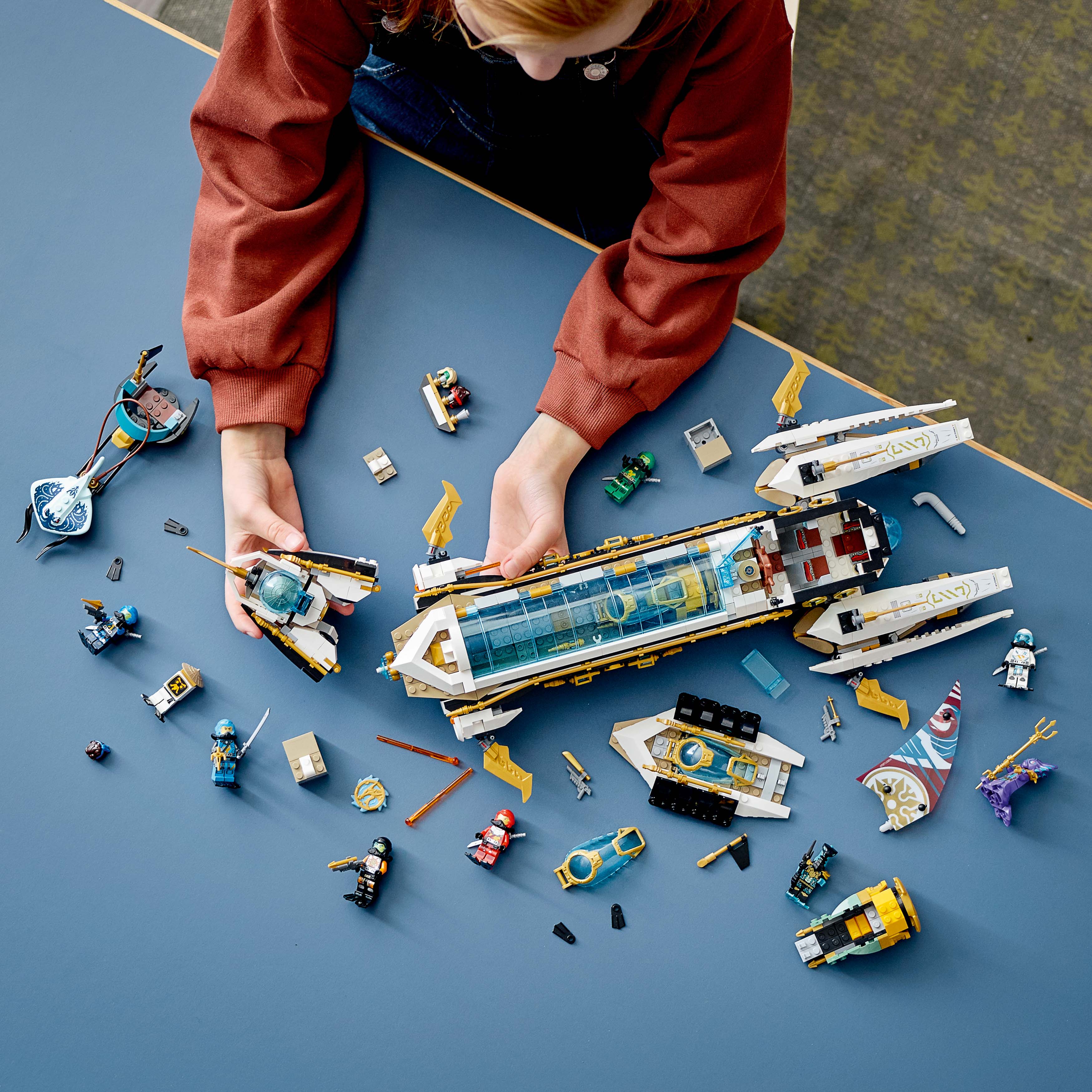 Конструктор LEGO NINJAGO Подводный «Дар Судьбы» (71756) купить в