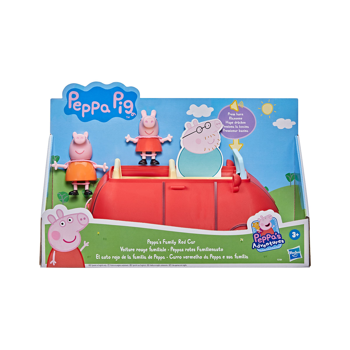 ペッピープレッピー Игровой набор Peppa Pig Машина семьи Пеппы (F2184) купить в