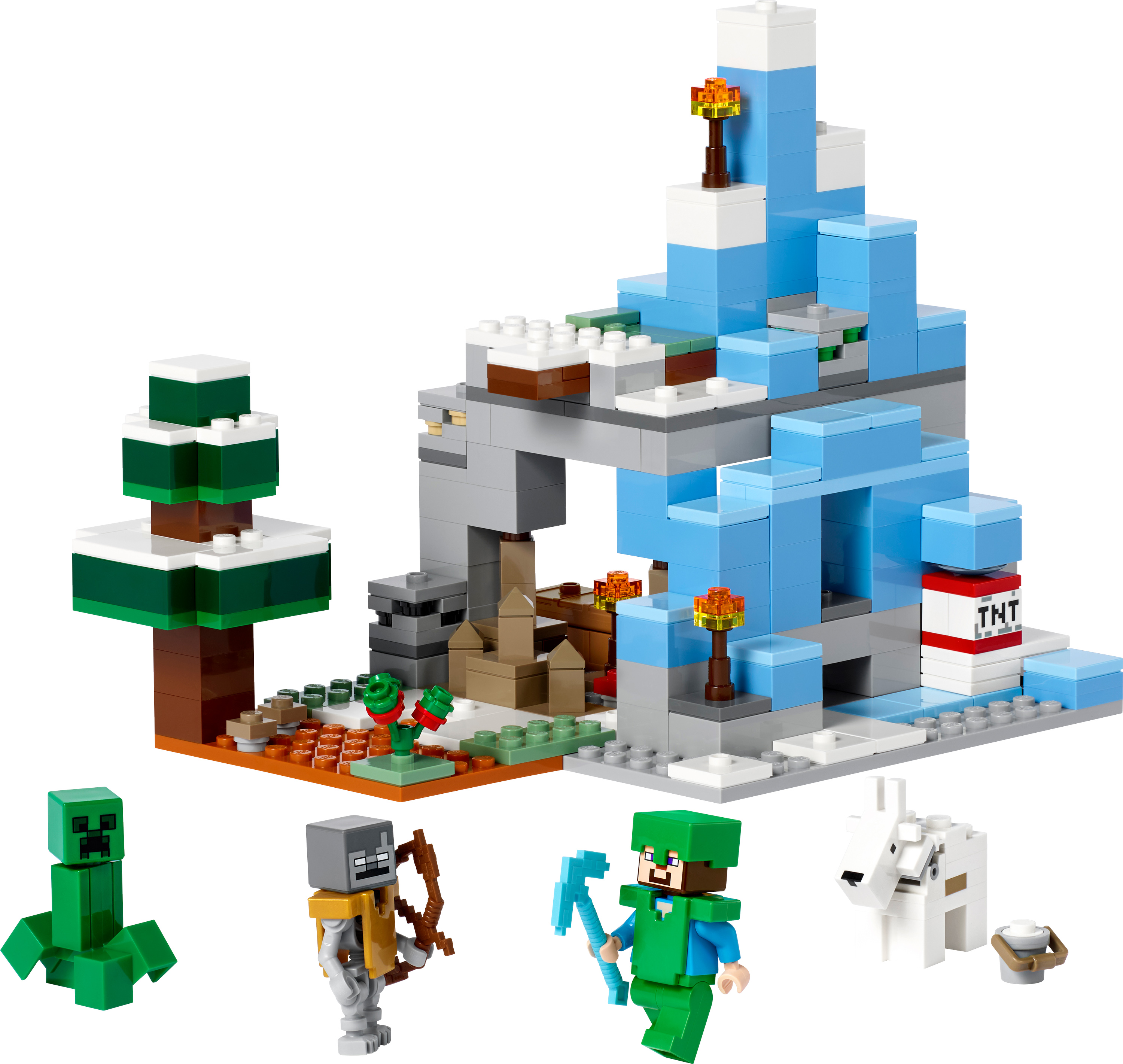 Конструктор LEGO Minecraft Замерзшие верхушки (21243) купить в