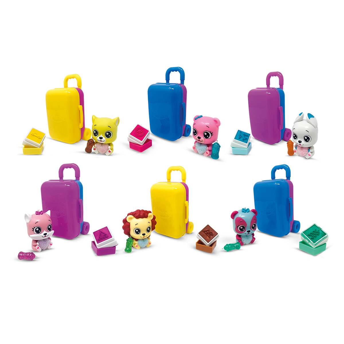 kokoro様2 Игровой набор Sbabam Kokoro Малыши путешественники в