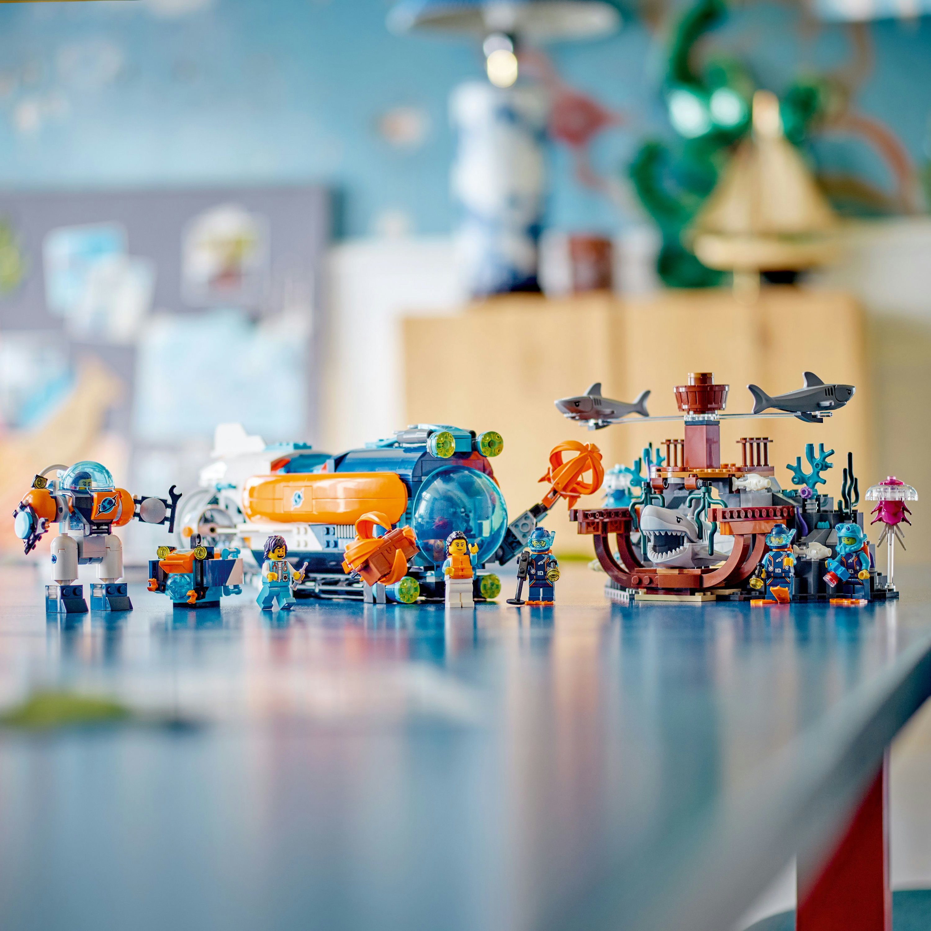 Конструктор LEGO City Глибоководний дослідницький підводний човен