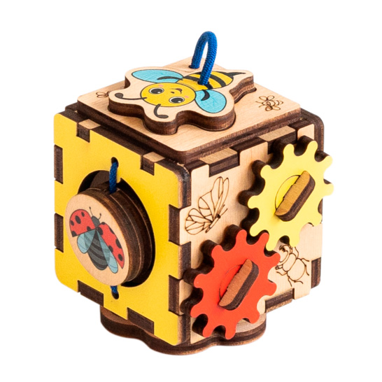 Розвивальна іграшка Good Play Бізікубик Бджілка (К114) купити в