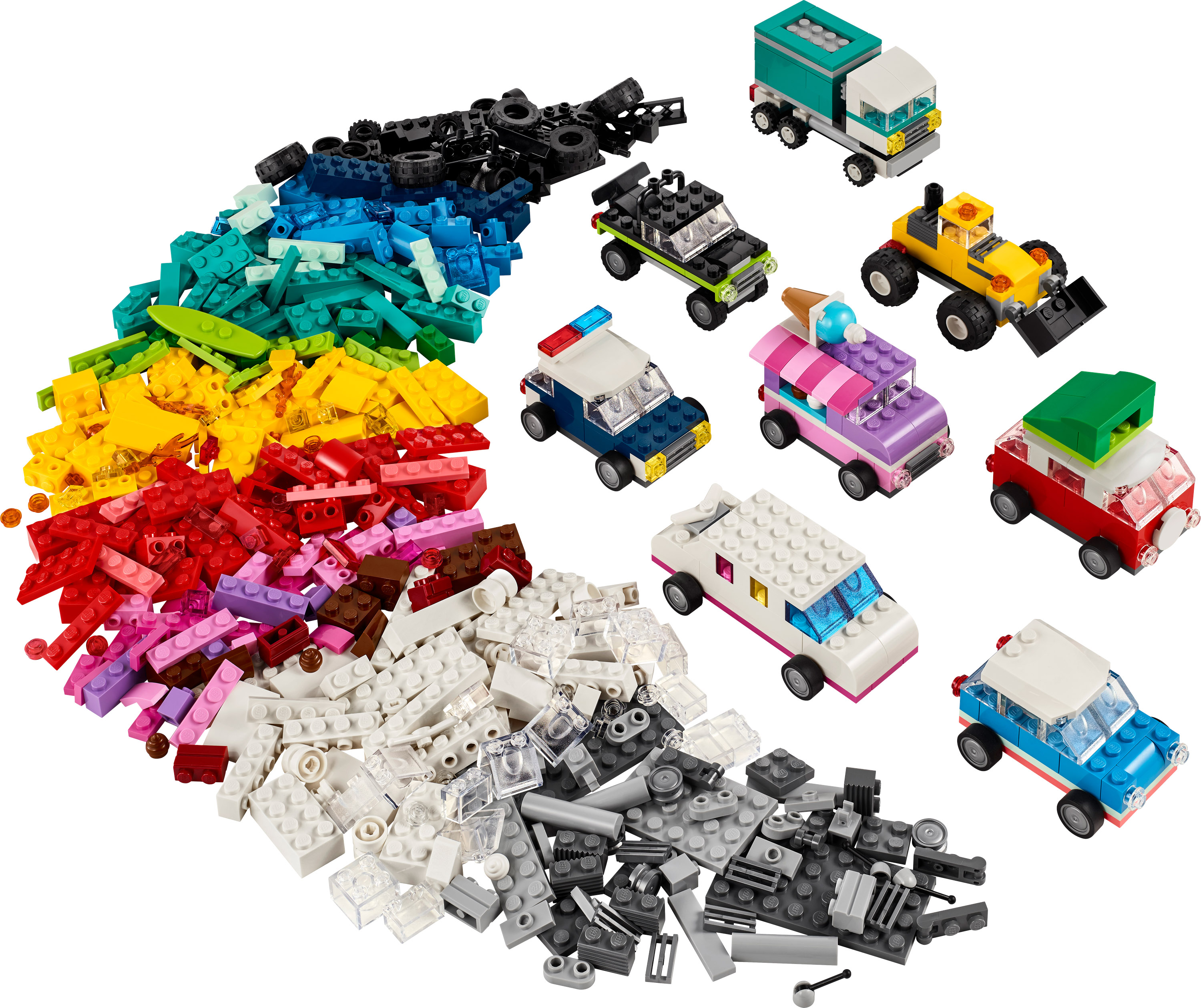 Конструктор LEGO Classic Творческие транспортные средства (11036