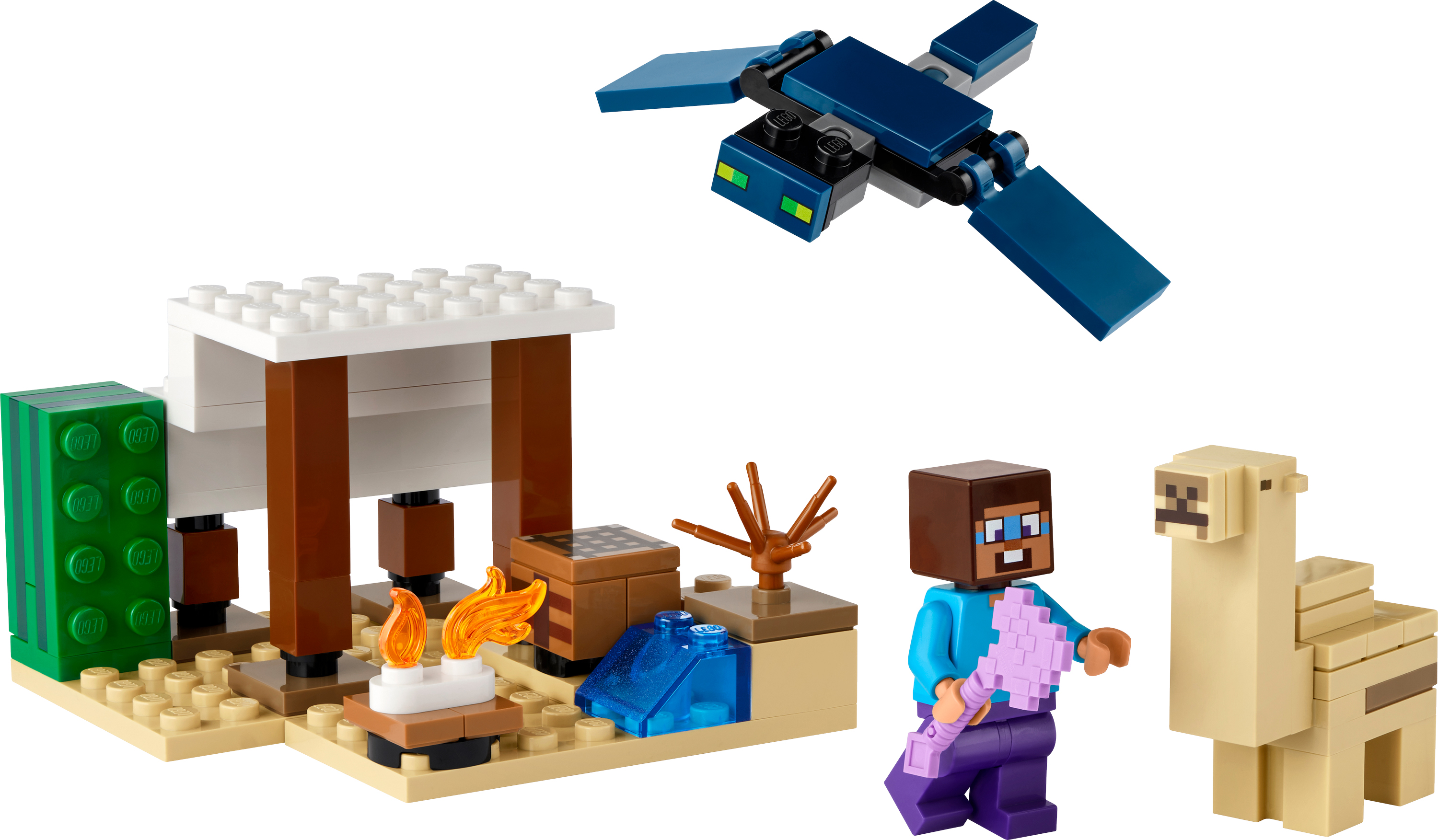 Конструктор LEGO Minecraft Экспедиция Стива в пустыню (21251