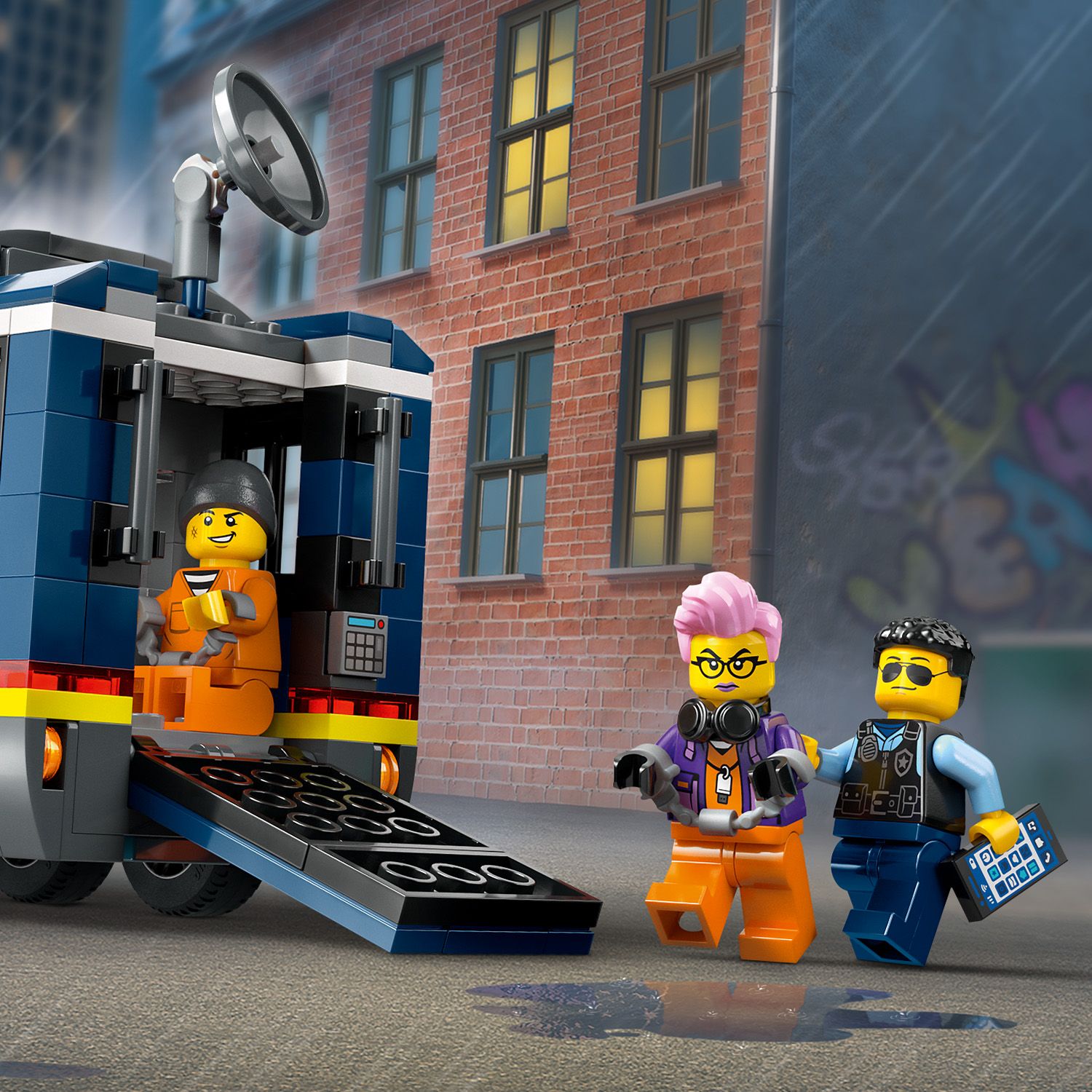 Конструктор LEGO City Передвижная полицейская криминалистическая