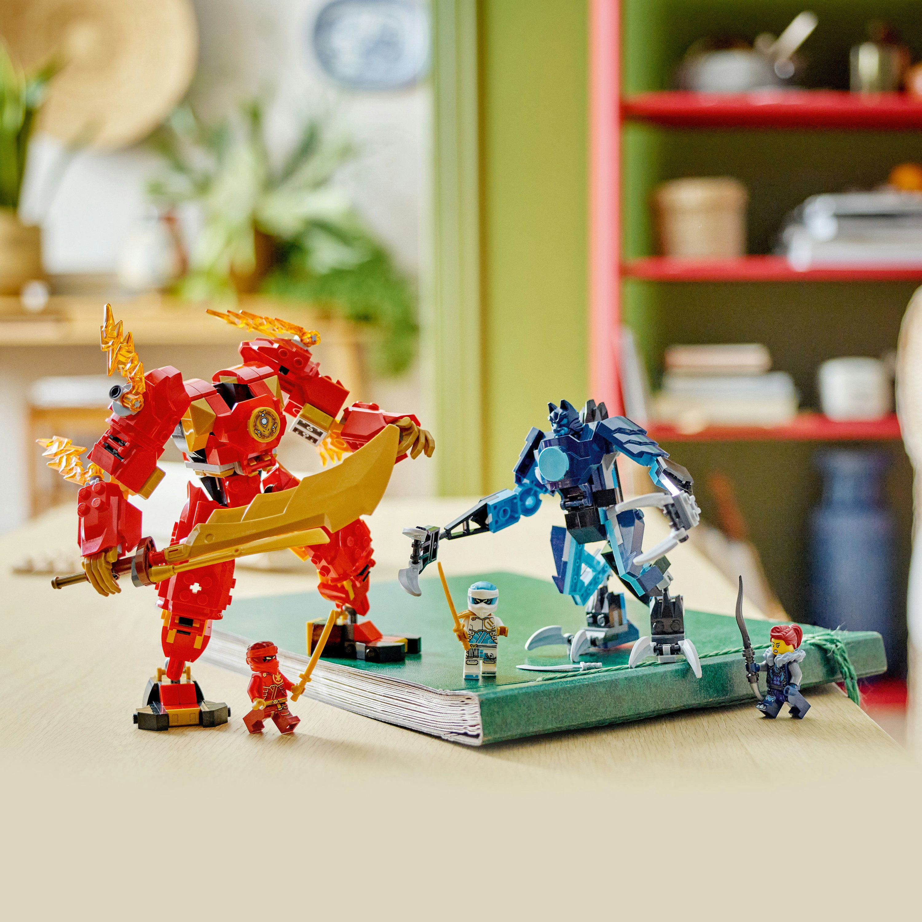 Конструктор LEGO NINJAGO Робот вогняної стихії Кая (71808) купити