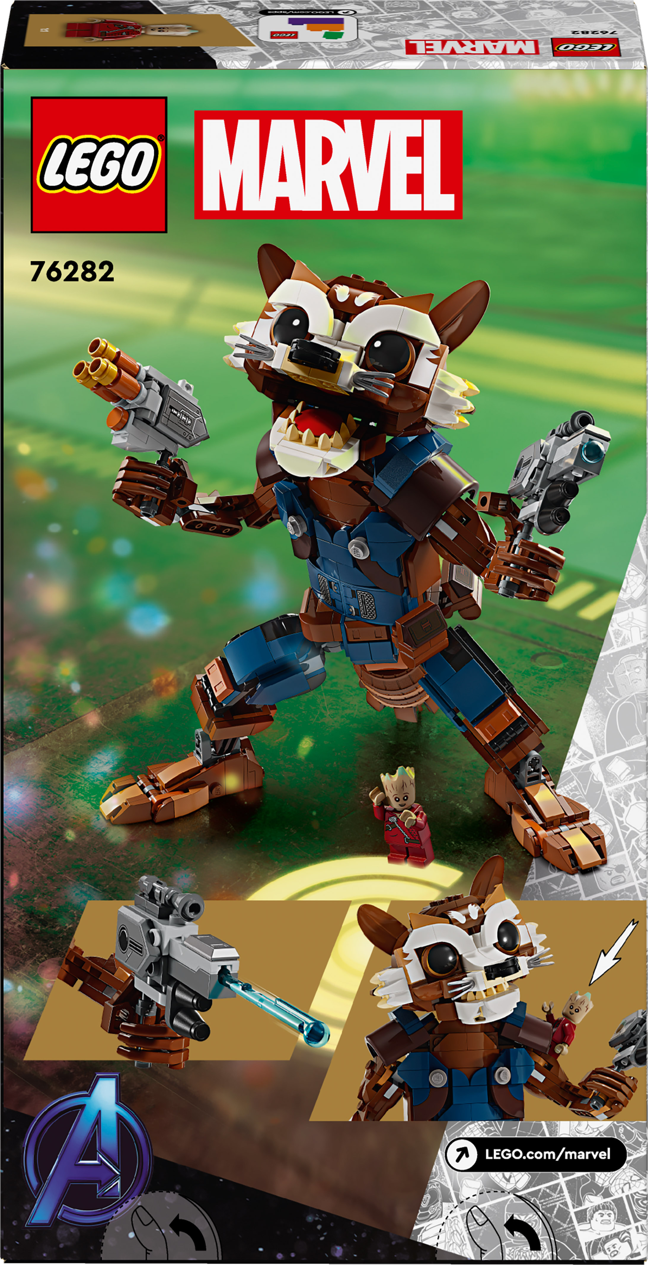 Конструктор LEGO Marvel Ракета и малыш Грут (76282) купить в Киеве