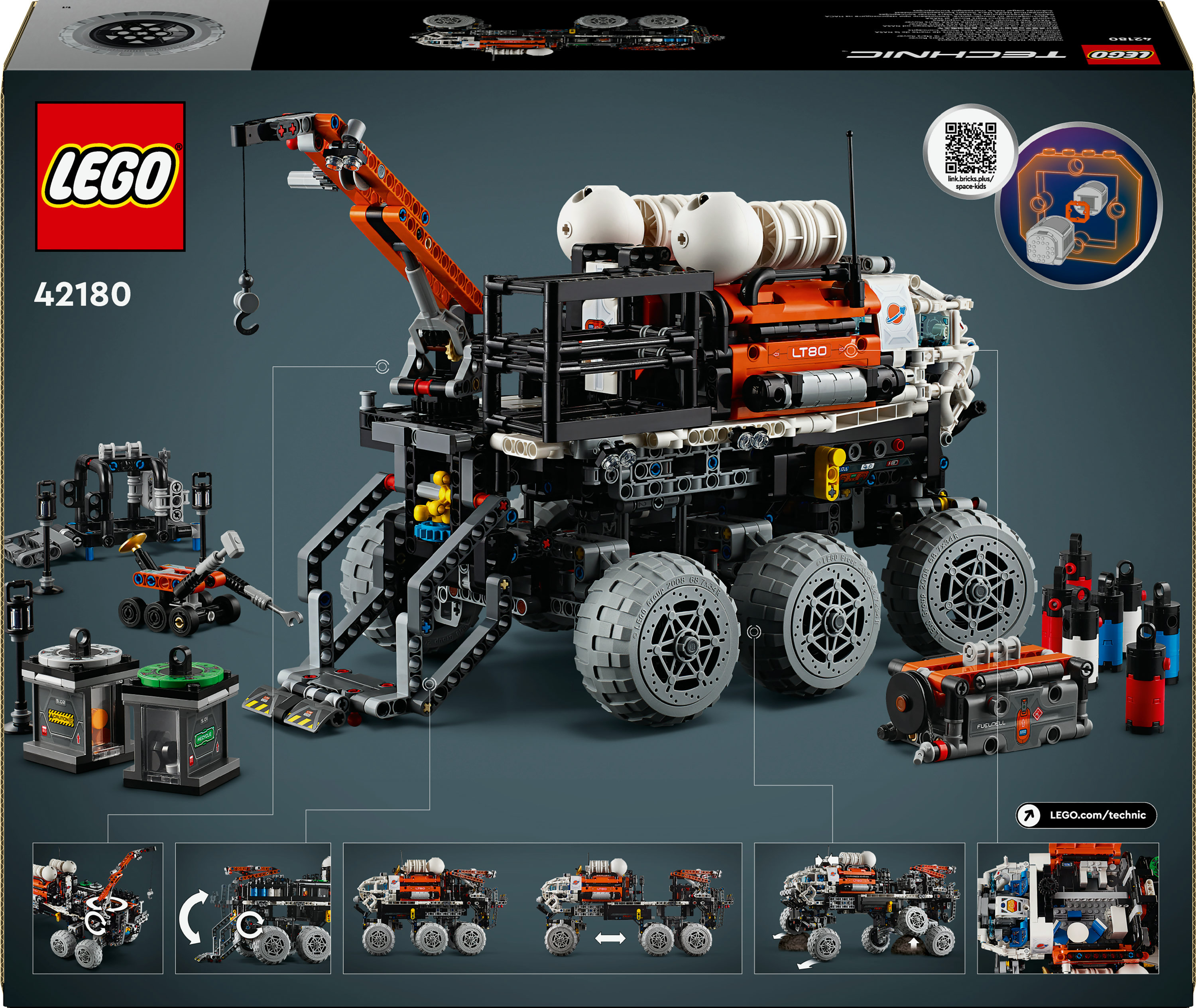 Конструктор LEGO Technic Марсоход команды исследователей (42180