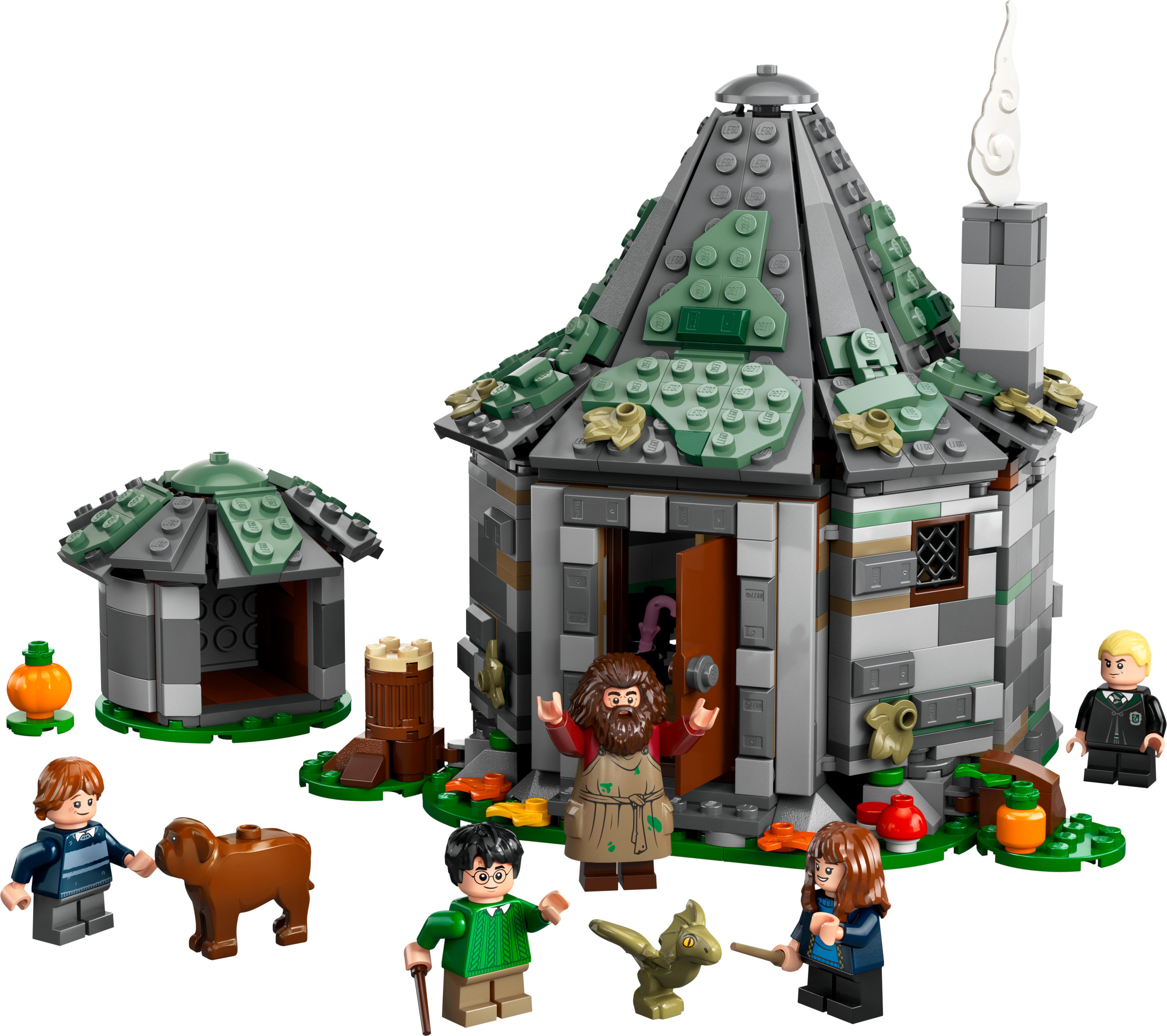 Конструктор LEGO Harry Potter Хатинка Геґріда: Несподівані гості