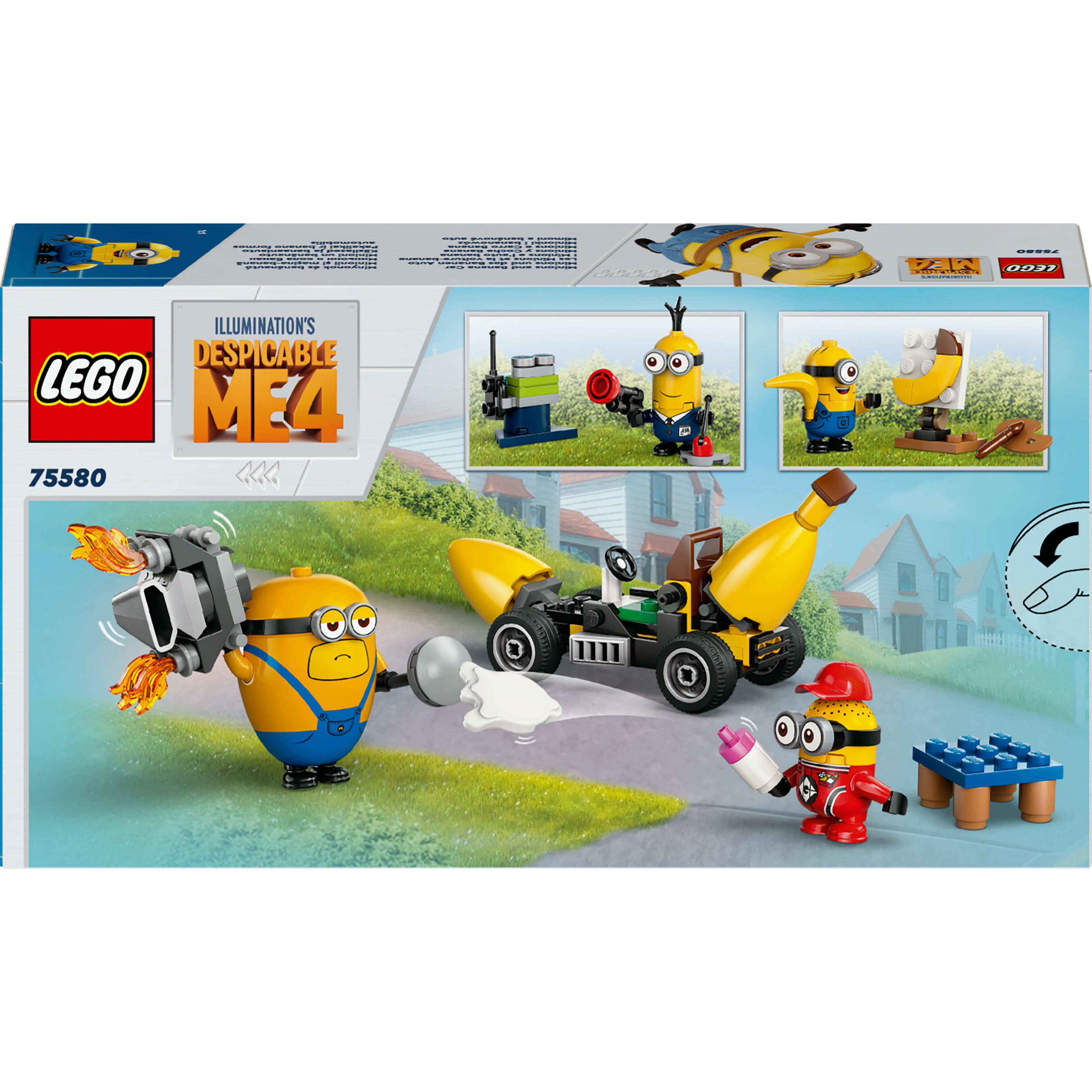 Конструктор LEGO Despicable Me Посіпаки й банановий автомобіль