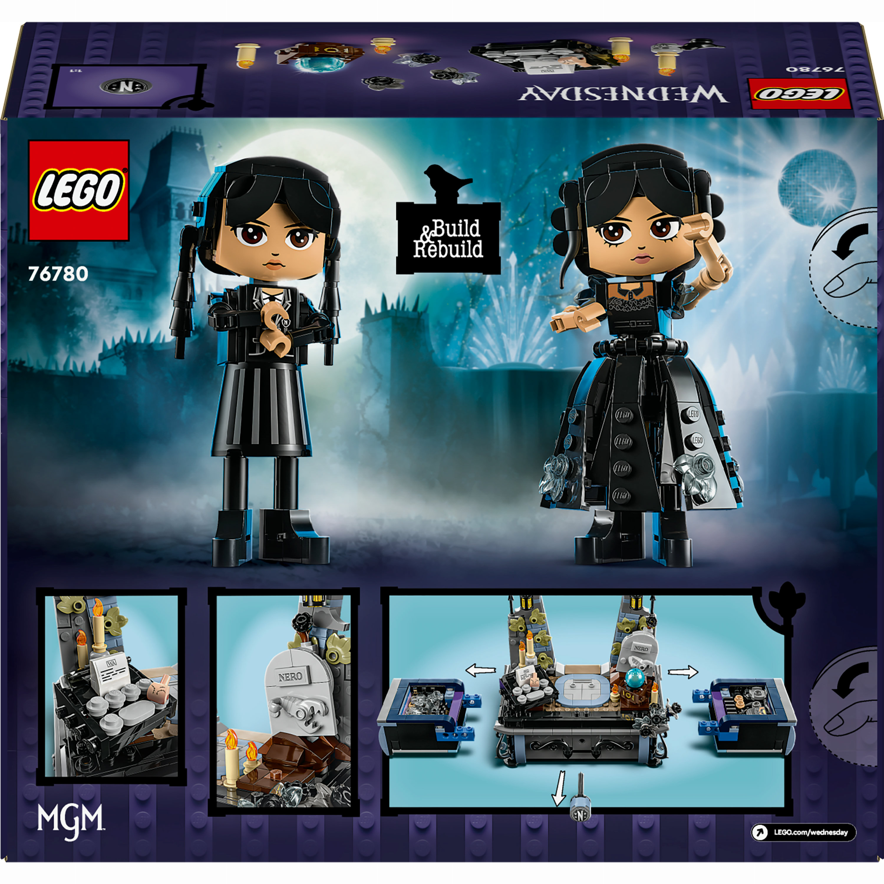 Конструктор LEGO Wednesday Фигурка Венздей Аддамс (76780) купить в