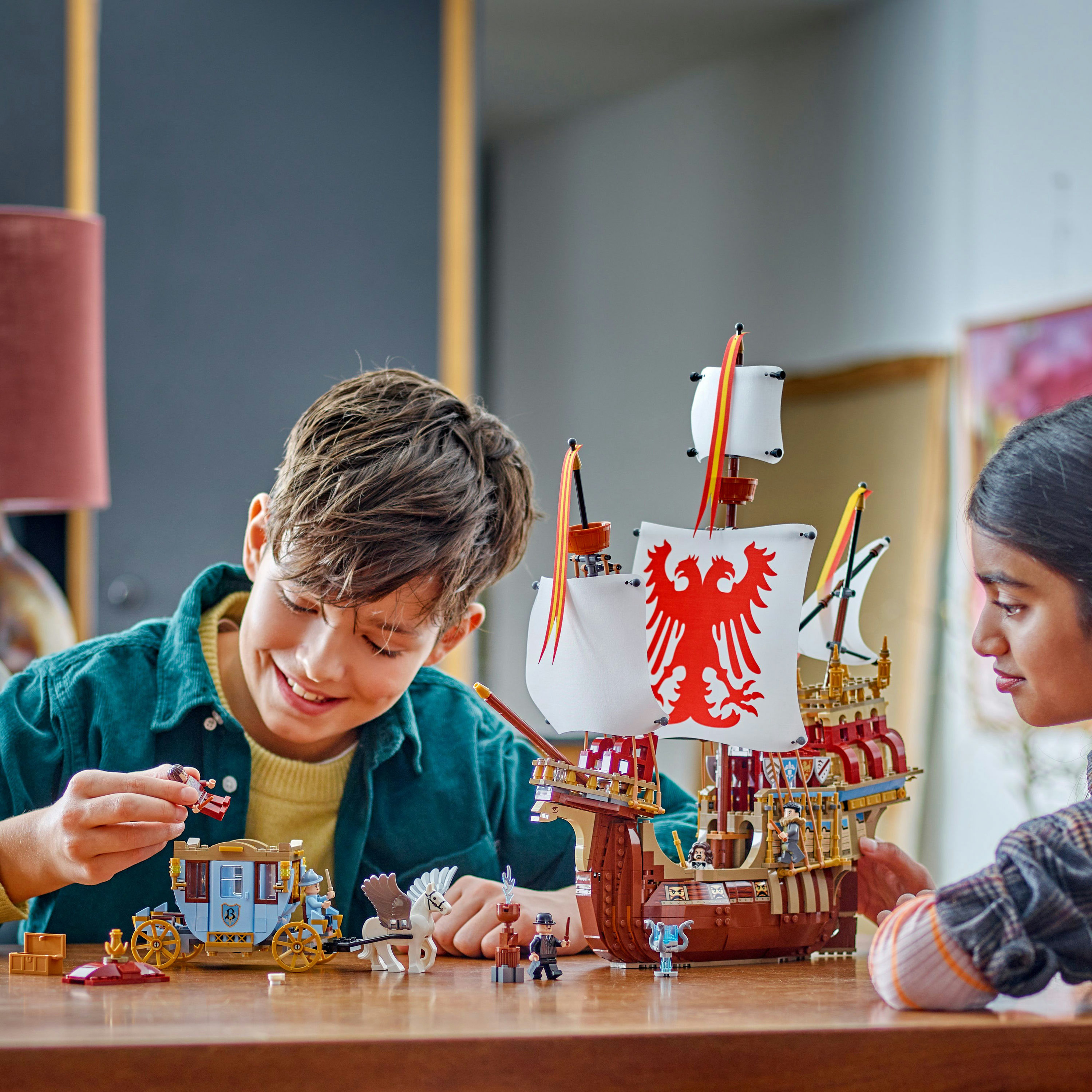 Конструктор LEGO Harry Potter Тричаклунський турнір: Прибуття