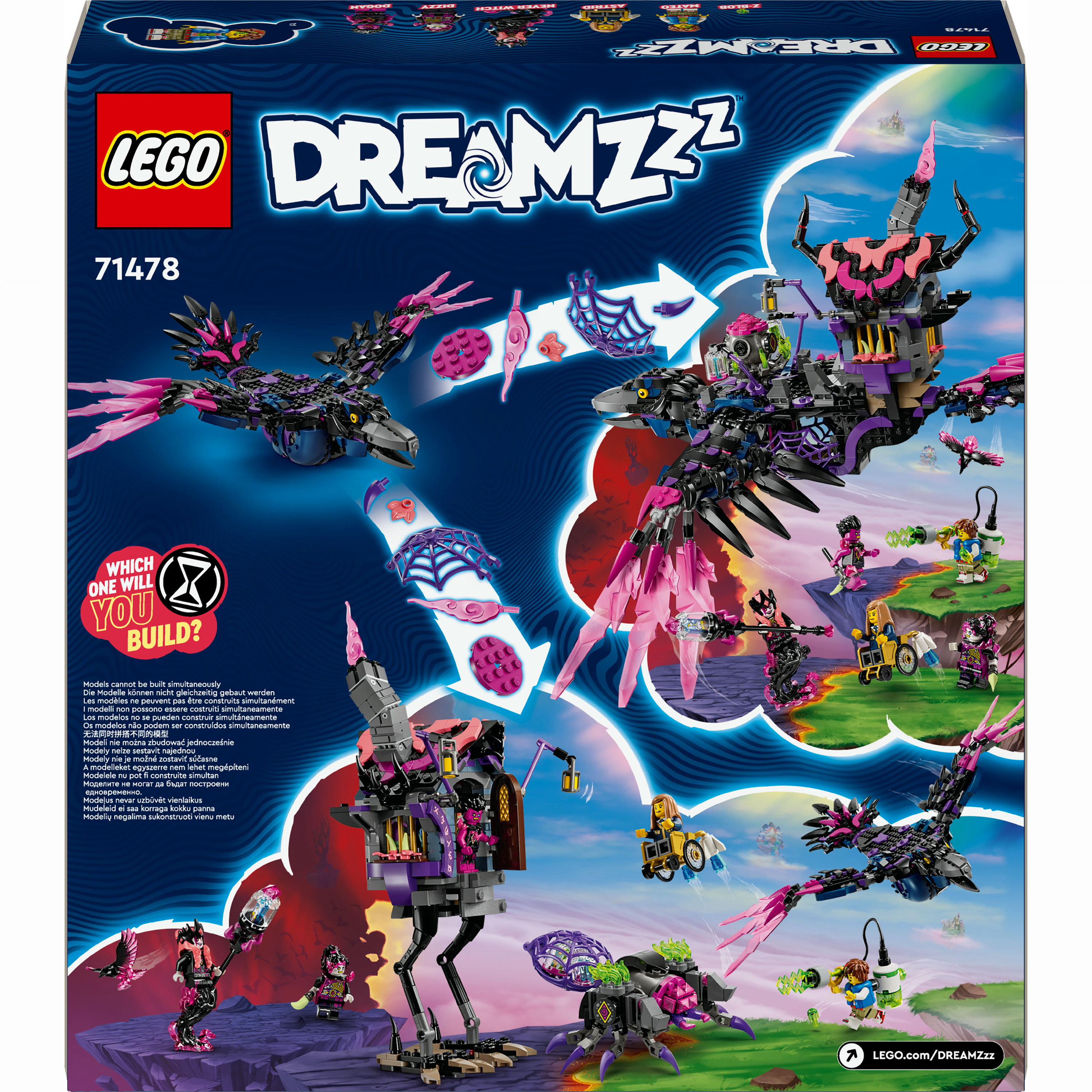 Конструктор LEGO DREAMZzz Полночный ворон Неведьмы (71478) купить