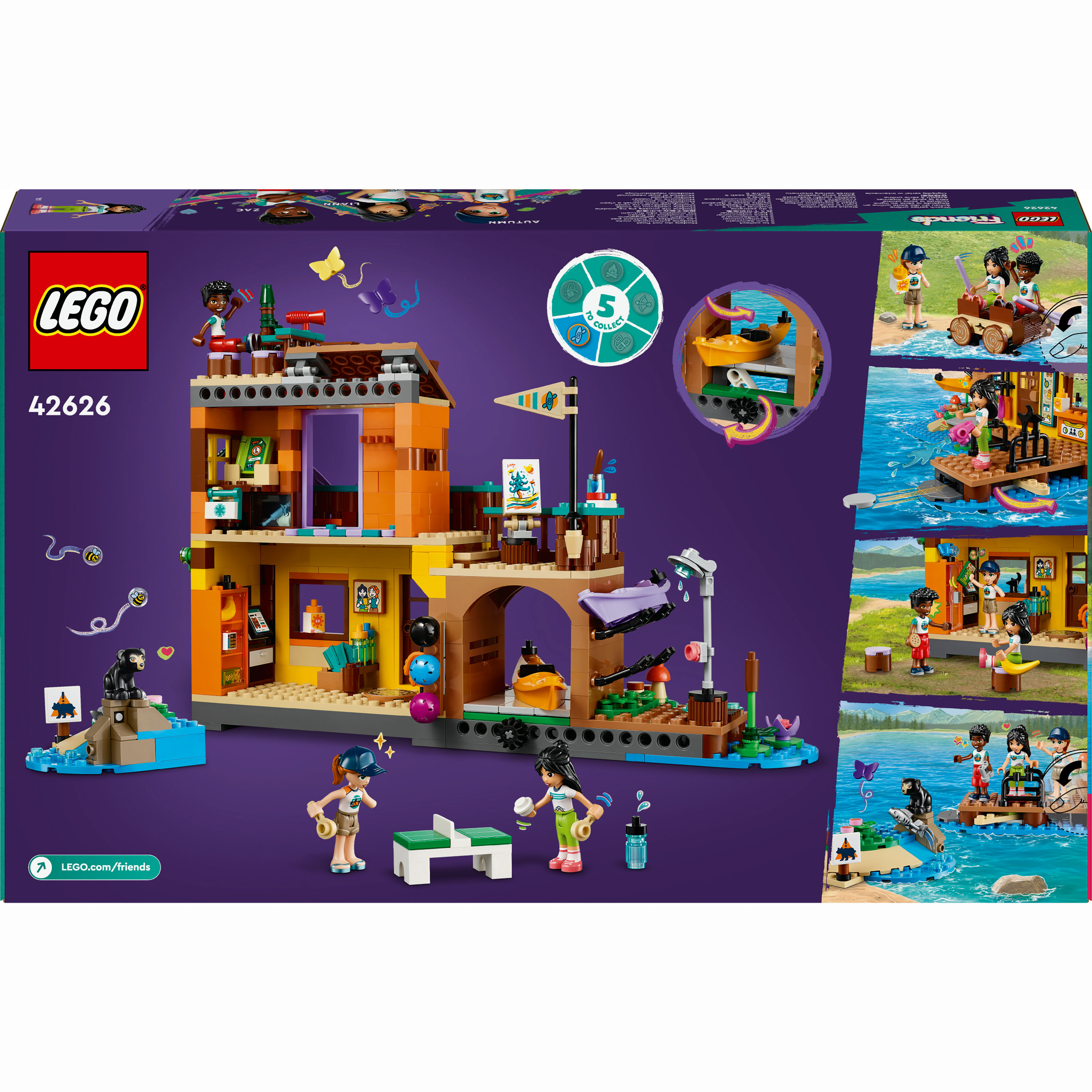 n Конструктор LEGO Friends Водные виды спорта в лагере приключений