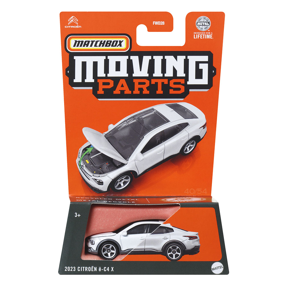 Автомодель Matchbox Moving parts 2023 Citroen e-C4 X (FWD28
