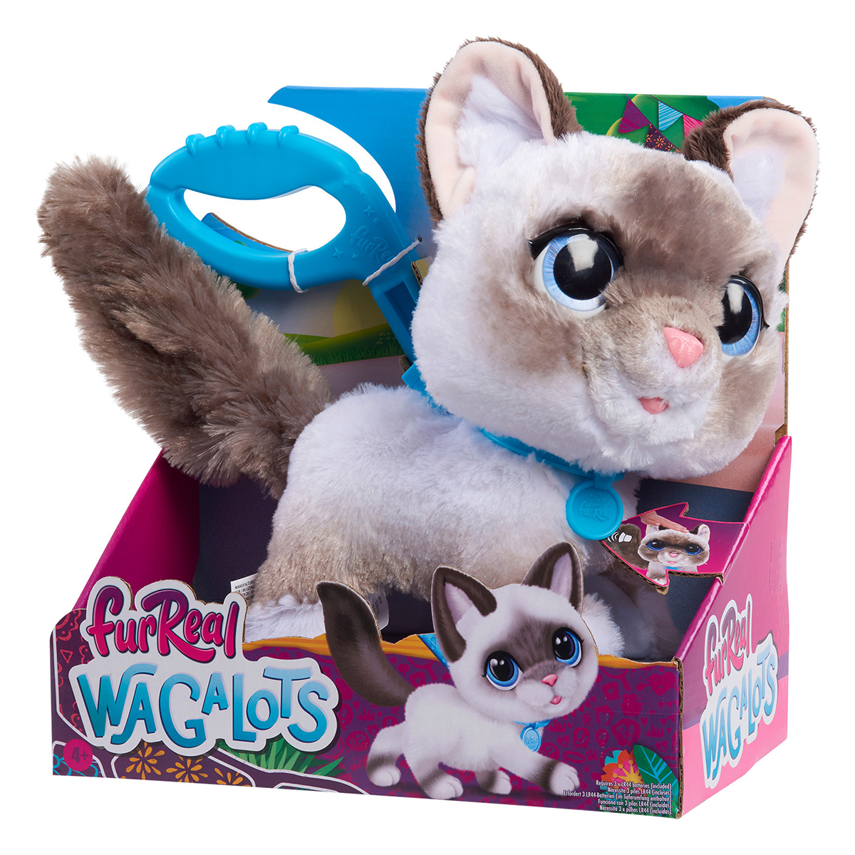 Інтерактивна іграшка FurReal Friends Wag-A-Lots Кошеня (28059