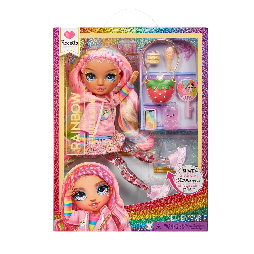 Кукла Rainbow High Sparkle and shine Розетта с аксессуарами